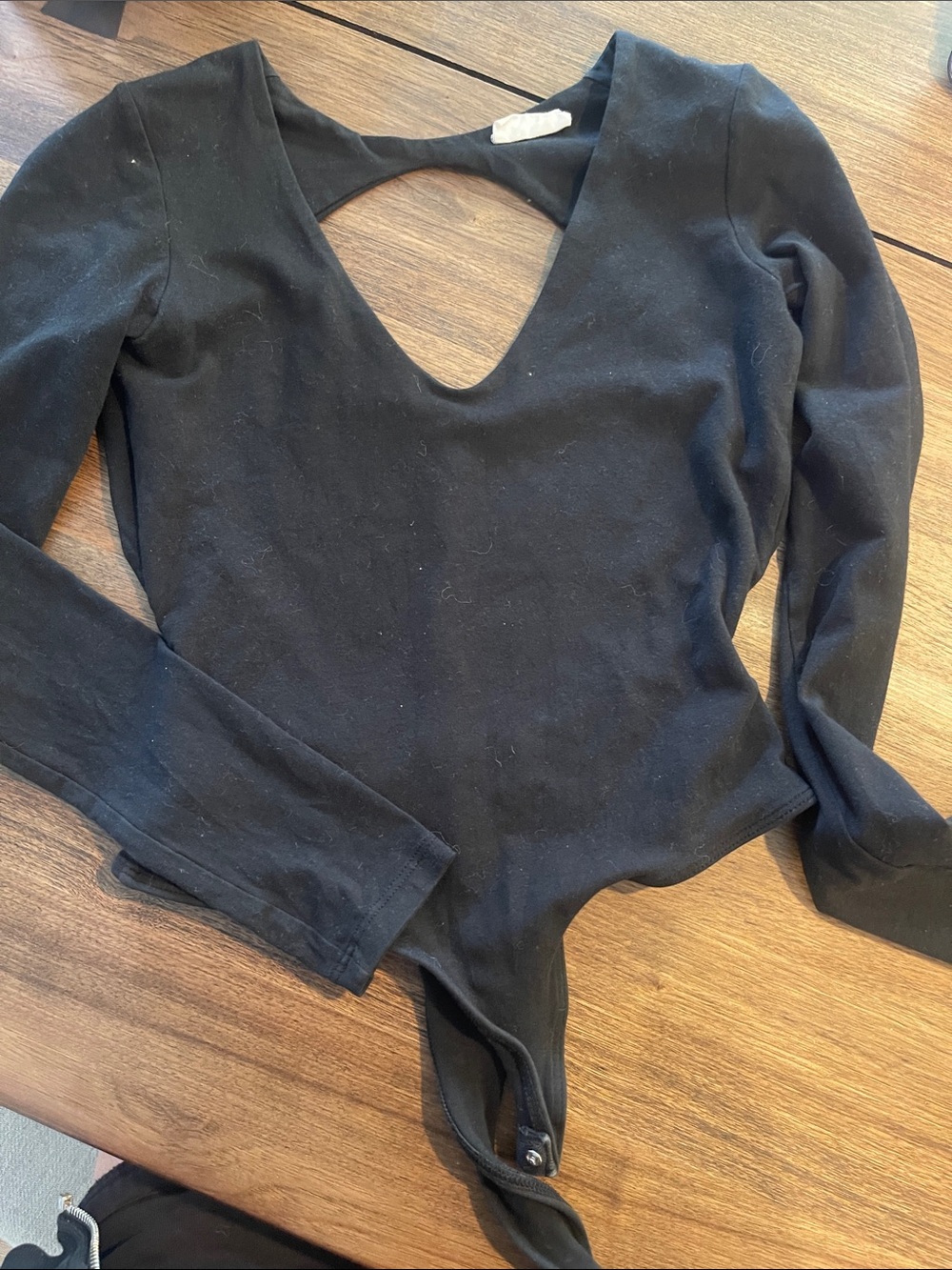 Clyque Lily Bodysuit in Black